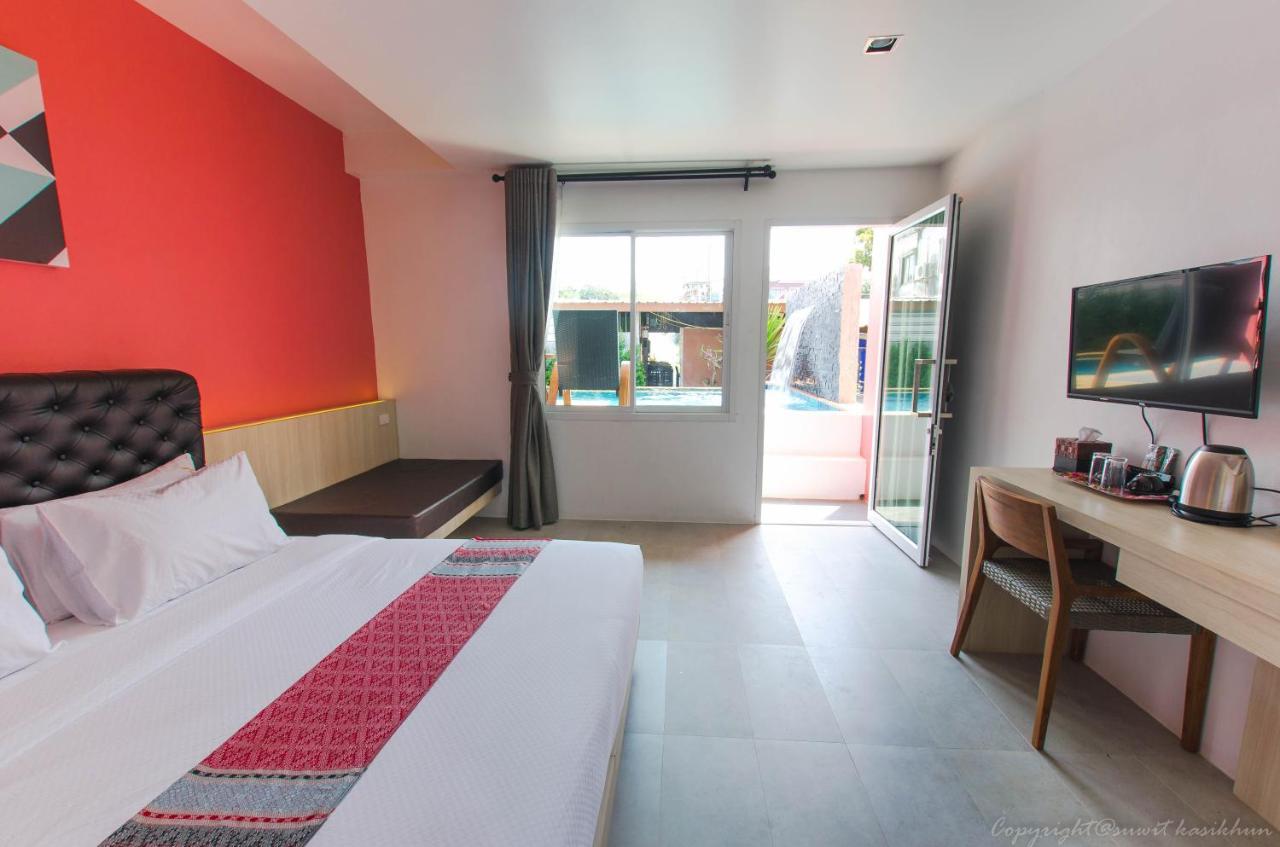 קו לנטה Pinky Hotel By Kanchana (Adults Only) מראה חיצוני תמונה